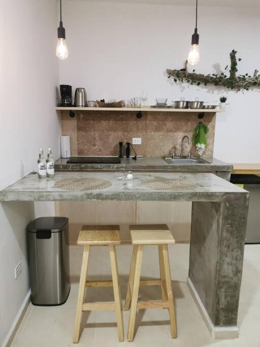 Ferienwohnung Maar Estudio 3, A 2 Cuadras Del Malecon De La Paz Exterior foto